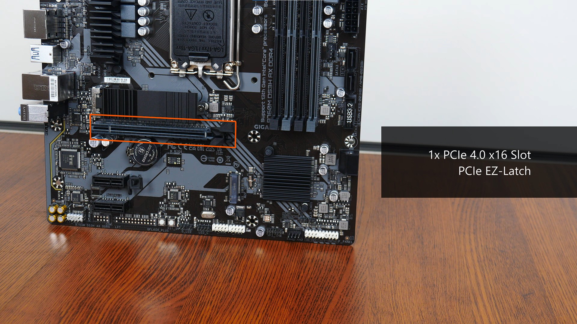 Review Gigabyte B760M DS3H AX DDR4 LGA1700 Motherboard